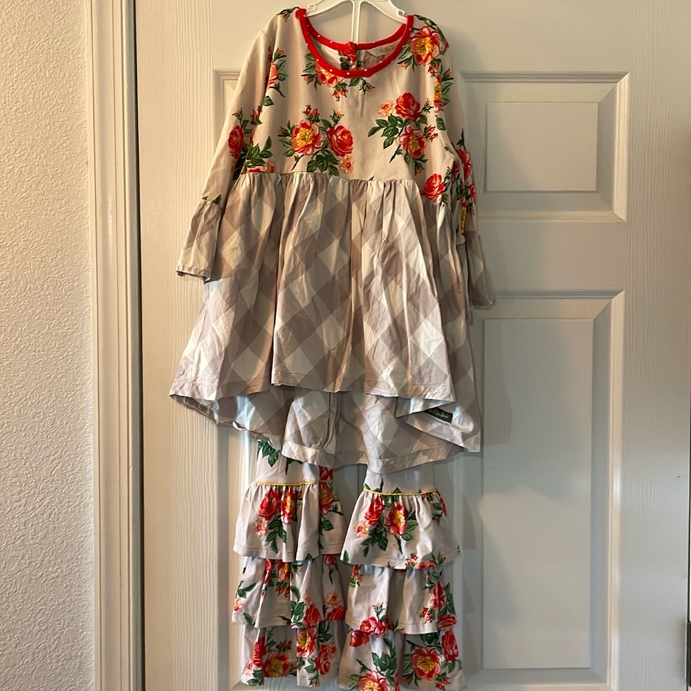Matilda Jane 3/4 sleeve shirt/pant set